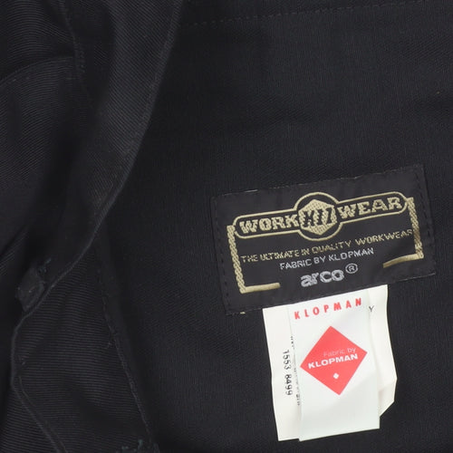 Arco Workwear Men's Black 38 Regular Fit Work Trousers