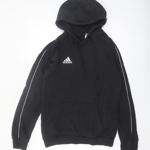 Adidas Men's Black Pullover Hoodie Small Sports Fleece