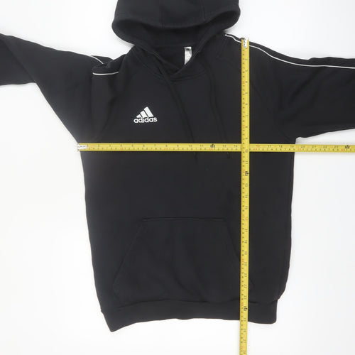 Adidas Men's Black Pullover Hoodie Small Sports Fleece