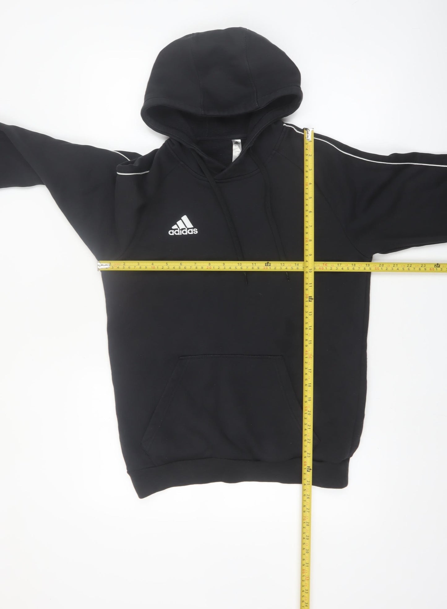 Adidas Men's Black Pullover Hoodie Small Sports Fleece