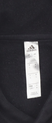 Adidas Men's Black Pullover Hoodie Small Sports Fleece