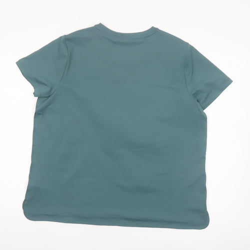 Marks and Spencer Women's Green Goodmove Active T-Shirt Size 20