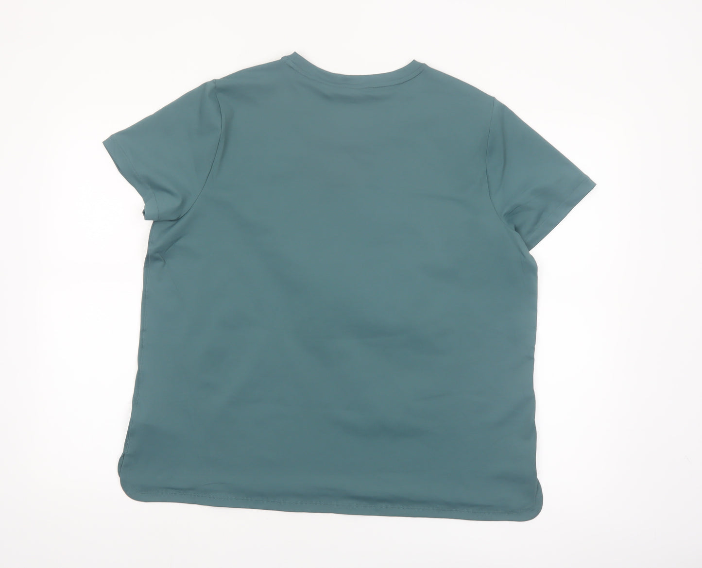 Marks and Spencer Women's Green Goodmove Active T-Shirt Size 20