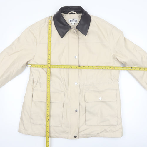 Marks and Spencer Men's Beige Water Resistant Rain Jacket Medium