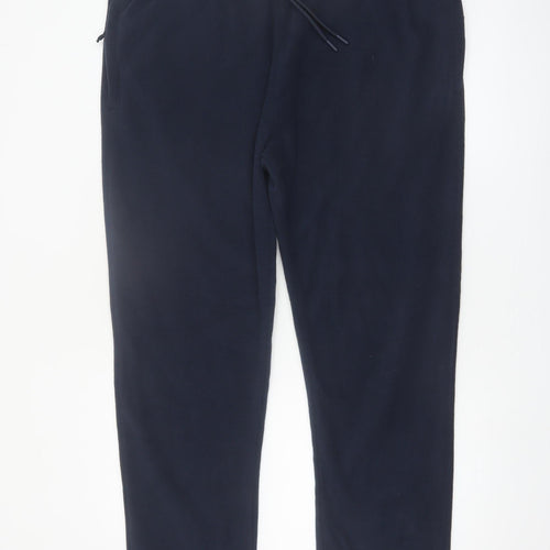 Marks and Spencer Men’s Black Fleece Sweatpants XL Regular