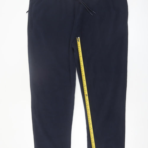 Marks and Spencer Men’s Black Fleece Sweatpants XL Regular