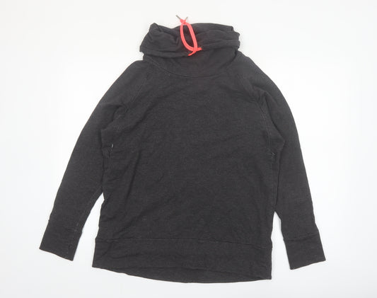 Seraphine Women's Charcoal Pullover Hoodie Small Maternity Soft Stretch