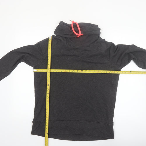 Seraphine Women's Charcoal Pullover Hoodie Small Maternity Soft Stretch