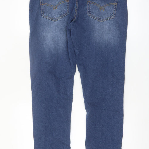 Bench Men’s Blue Denim Jeans Size 34W 32L Regular Fit Straight Stretch