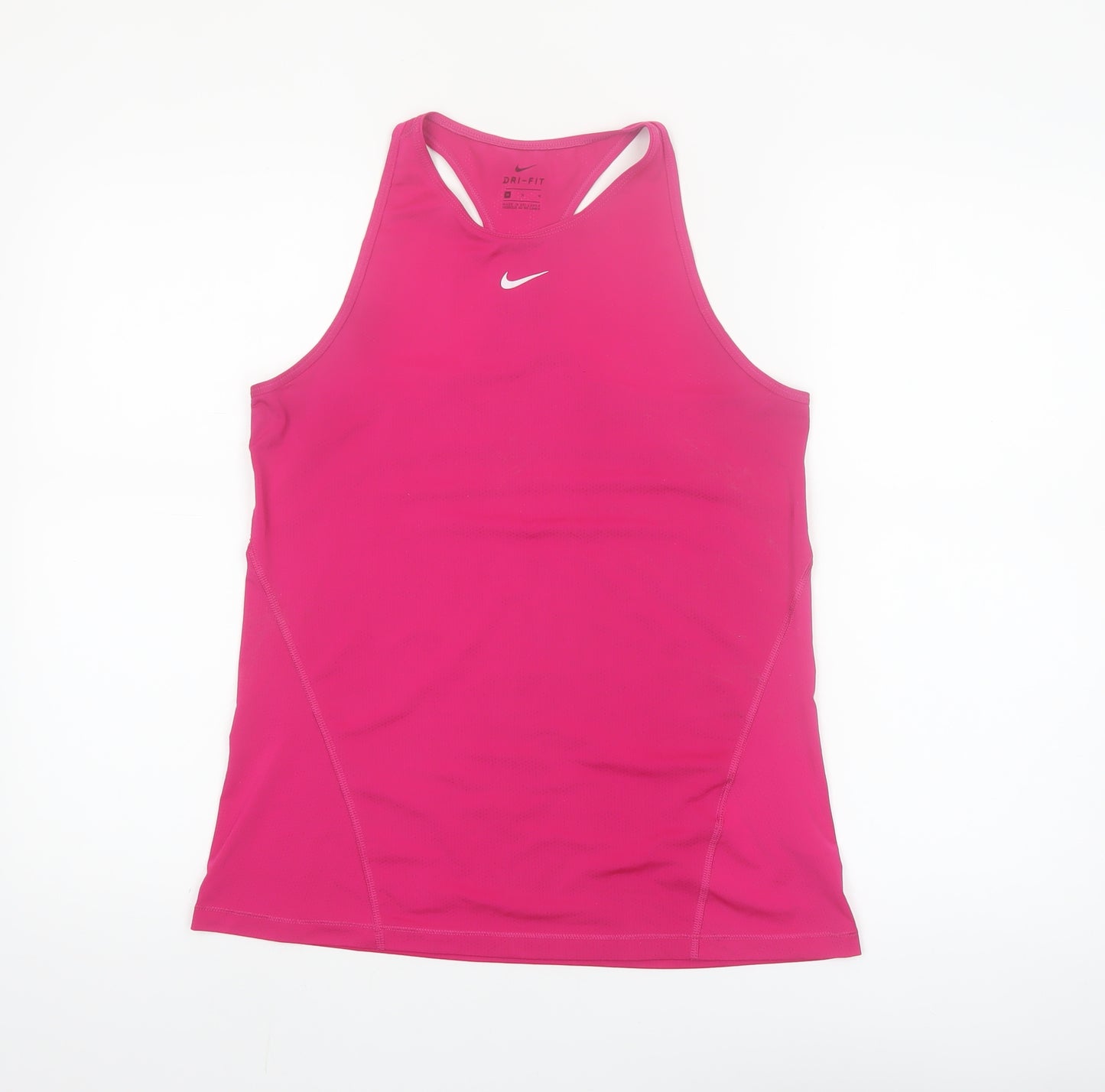 Nike Women’s Pink Dri-FIT Racerback Tank Top Medium