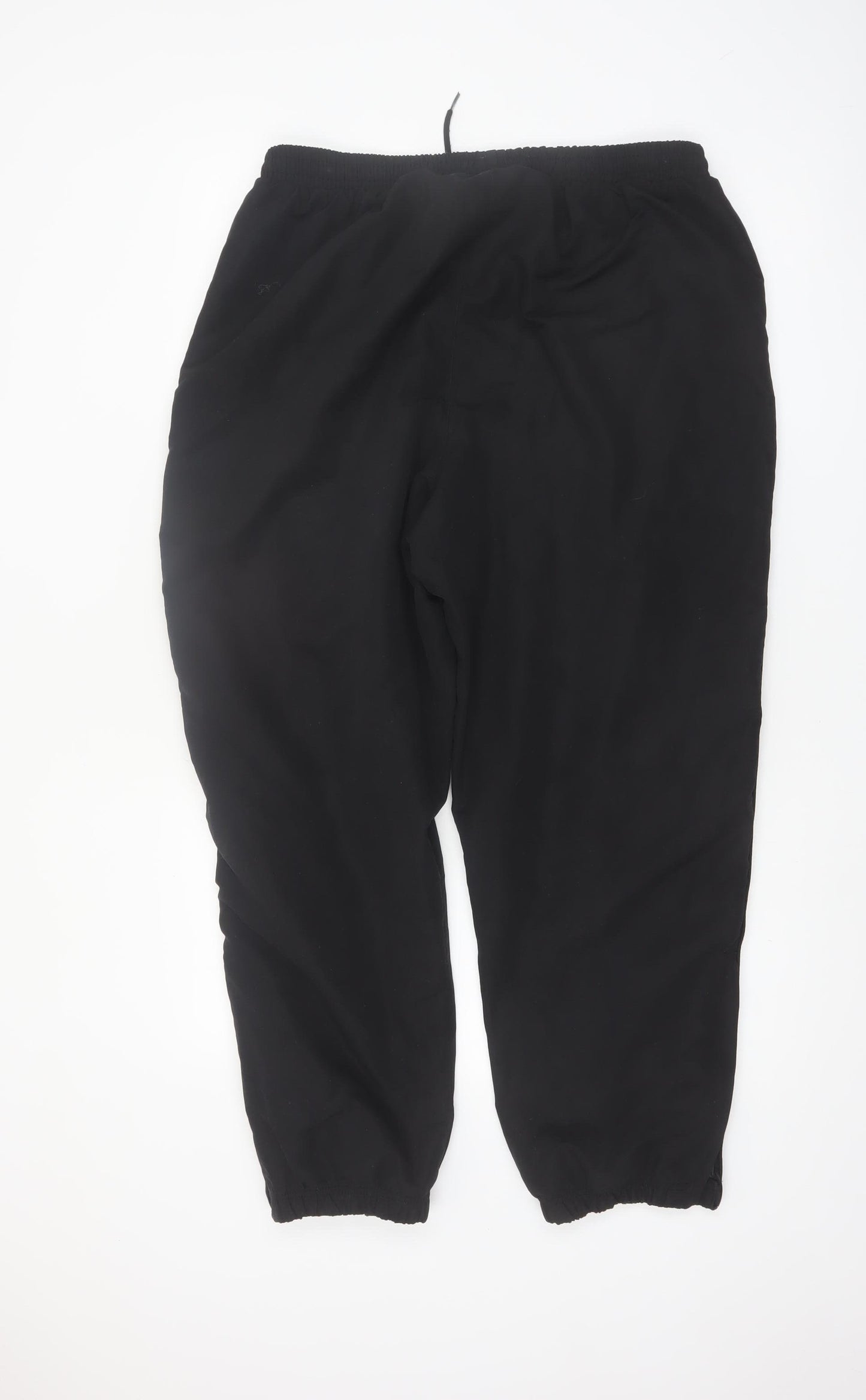 Slazenger Men Black XL Jogger Sweatpants Polyester Elastic Waist