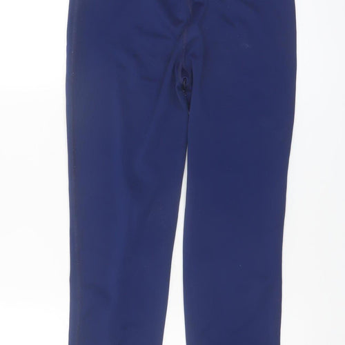 Nike Girls Navy Dri-FIT XL Leggings with Striped Waistband Activewear