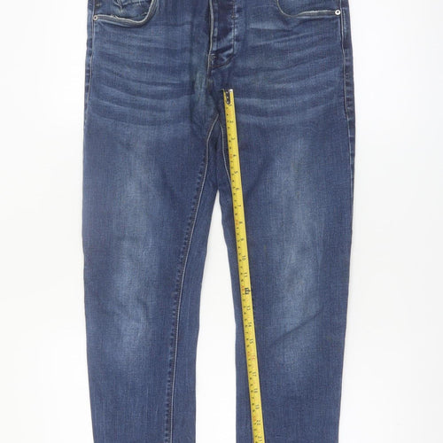 G-Star Raw Men's Blue Slim Fit 30R Denim Jeans