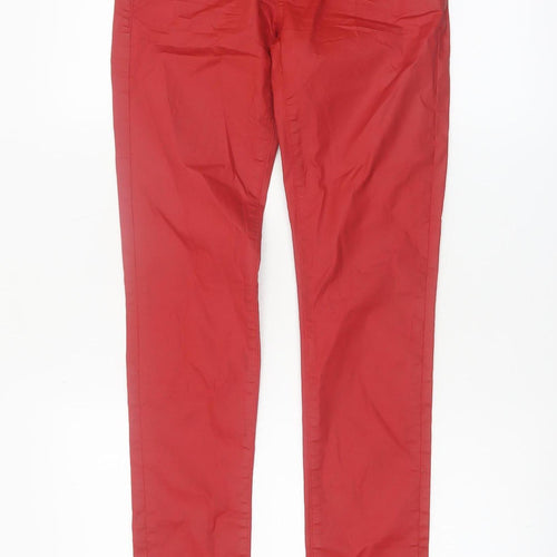 LTB Women's Red Slim Fit Jegging Denim Trousers Size 8