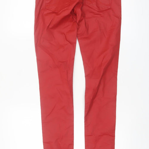 LTB Women's Red Slim Fit Jegging Denim Trousers Size 8