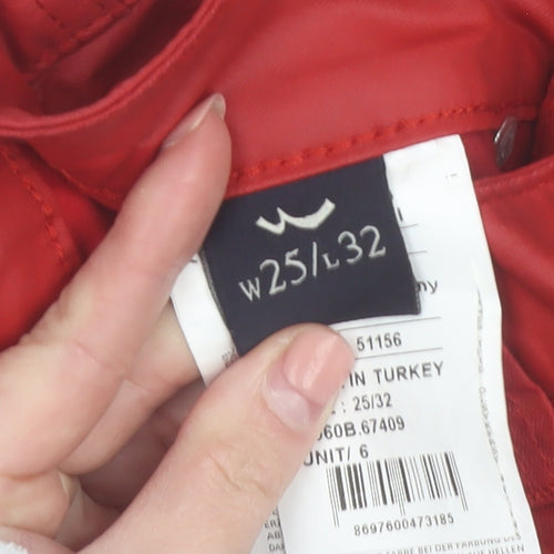 LTB Women's Red Slim Fit Jegging Denim Trousers Size 8