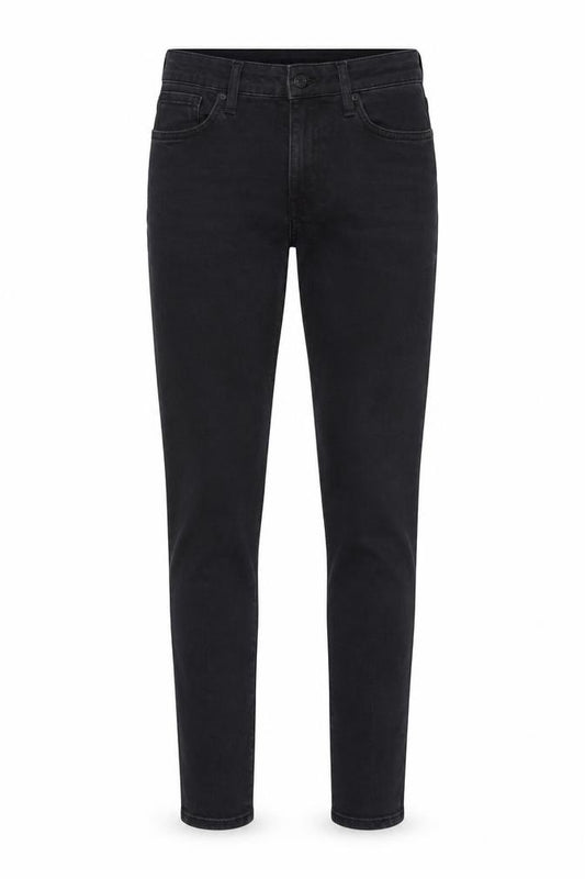 H&M Mens Black Skinny Mid Waist Stretch Denim Jeans M