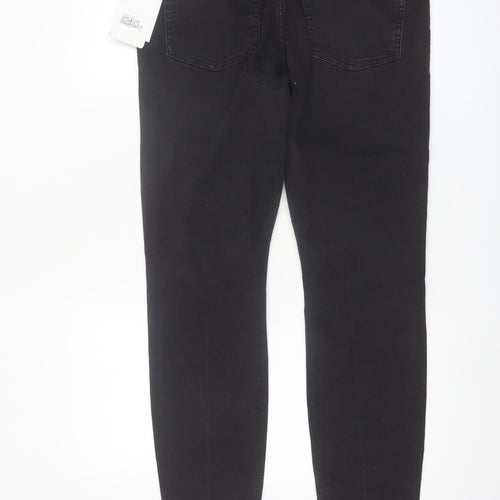 H&M Mens Black Skinny Mid Waist Stretch Denim Jeans M