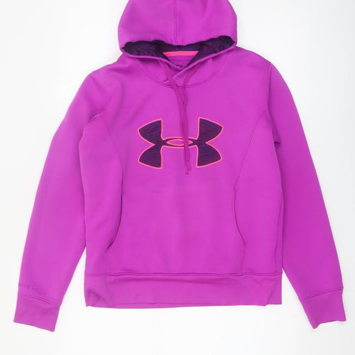 Under Armour Women’s Pink ColdGear Pullover Hoodie Size M
