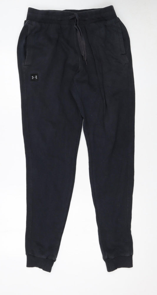 Under Armour Women’s Black Fleece Jogger Trousers M Comfortable Sportswear