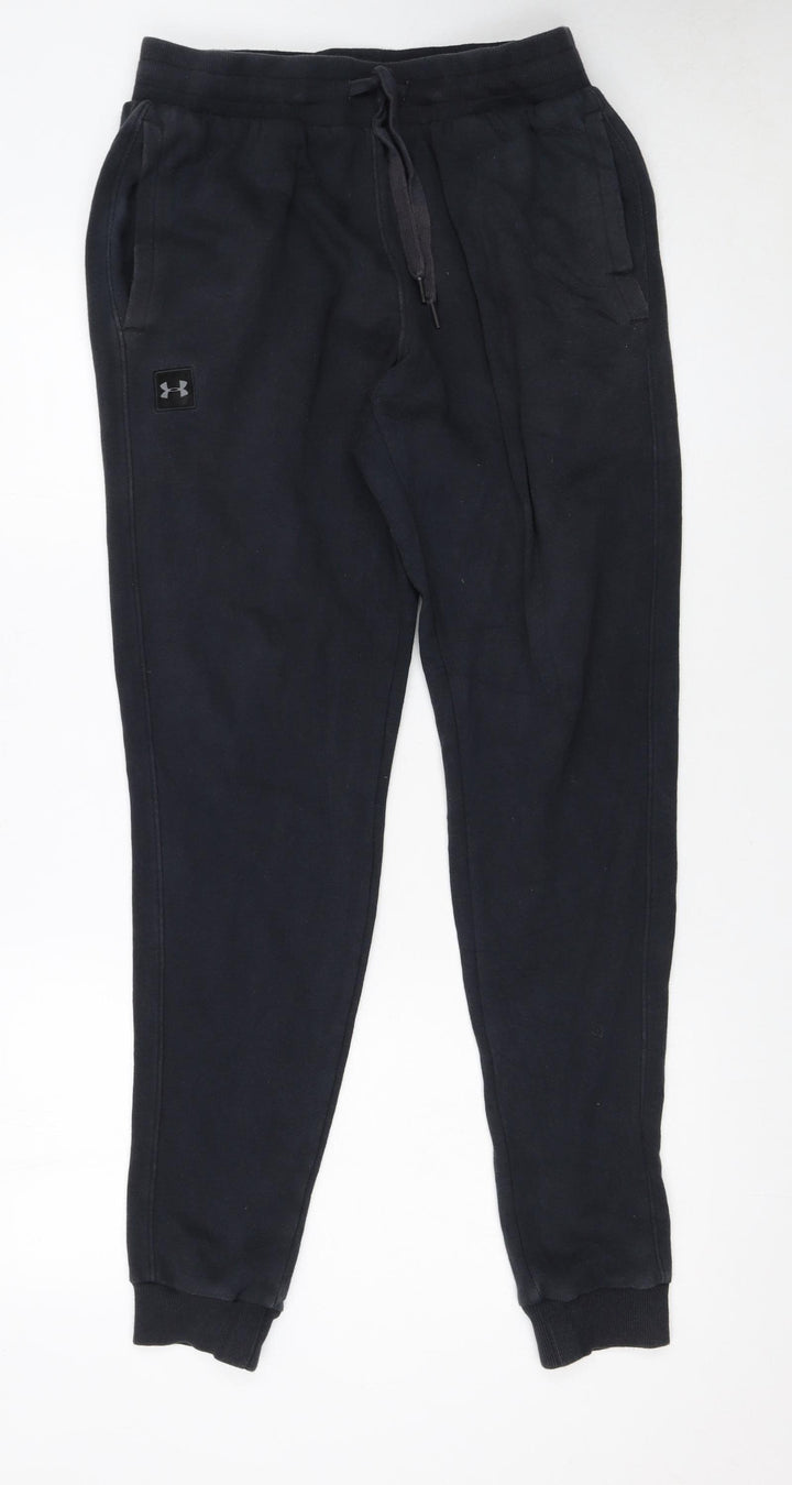 Under Armour Women’s Black Fleece Jogger Trousers M Comfortable Sportswear