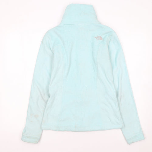 The North Face Women's Blue Full Zip Fleece Sweatshirt S Regular