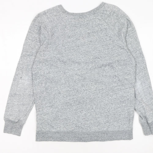 Old Navy Womens Grey LOVE Print Pullover Sweatshirt XS