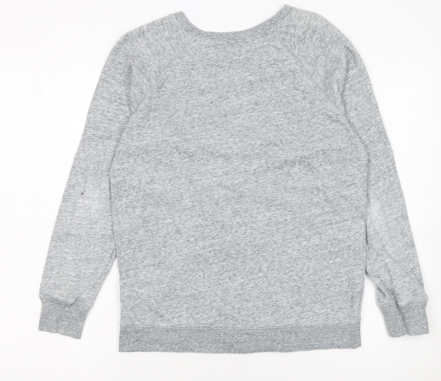Old Navy Womens Grey LOVE Print Pullover Sweatshirt XS