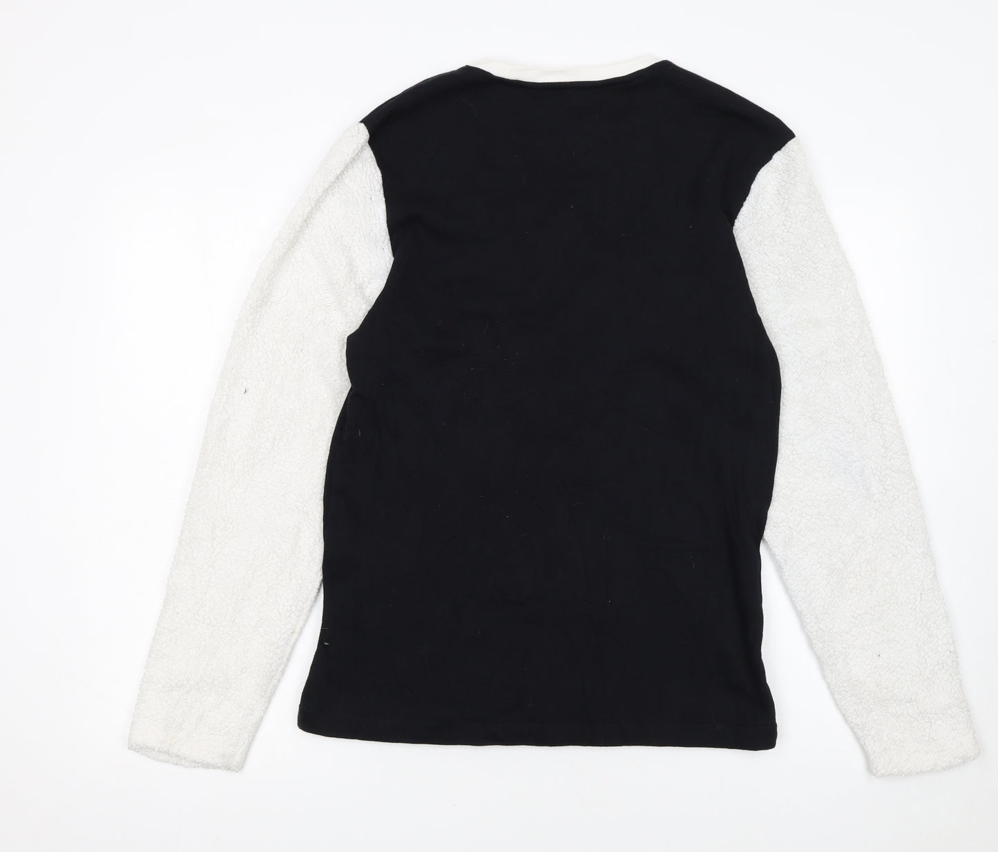 American Rag Women Black White Polar Bear Christmas Sweatshirt Small