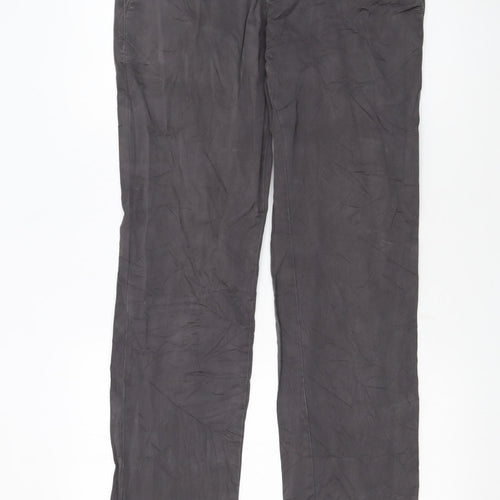 Tommy Hilfiger Men’s Grey Chino Straight Fit Trousers 33x36