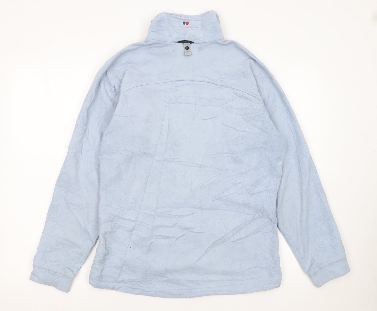 Berghaus Women's Blue Fleece Full Zip Mid-Length Jacket Size 10