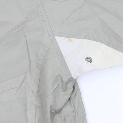 Reebok Men Beige Medium Nylon Windbreaker Jacket