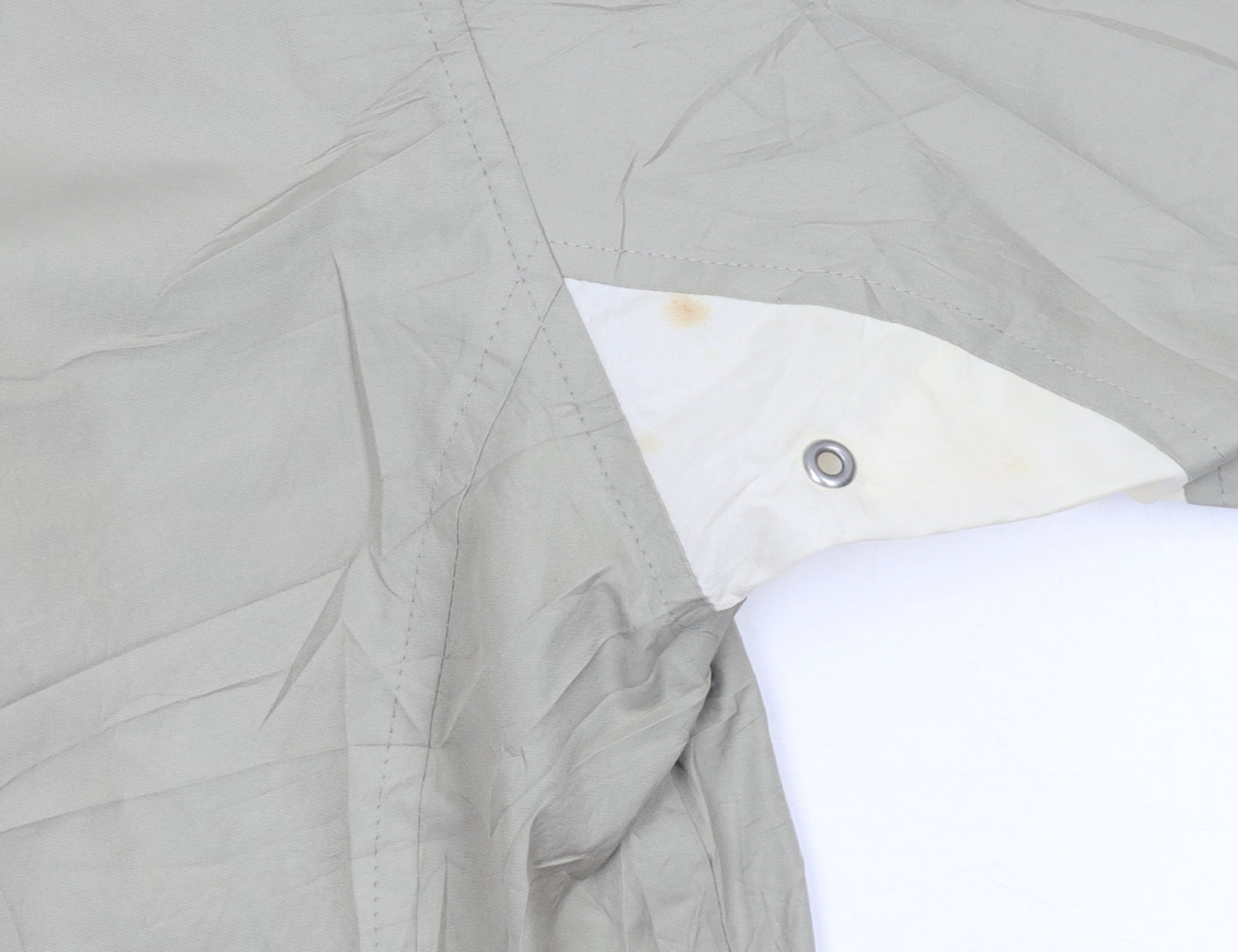 Reebok Men Beige Medium Nylon Windbreaker Jacket
