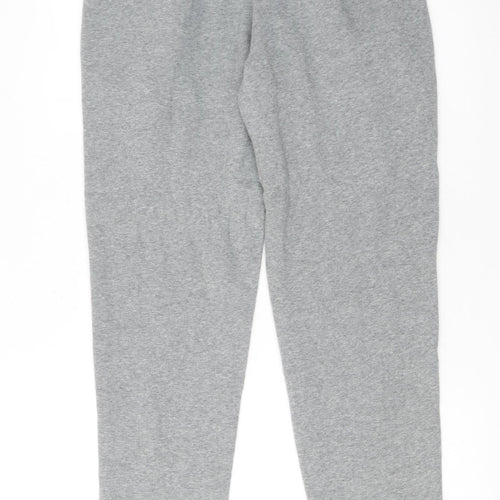 Puma Men's Grey Sweatpants S Regular Fit Lightweight Joggers