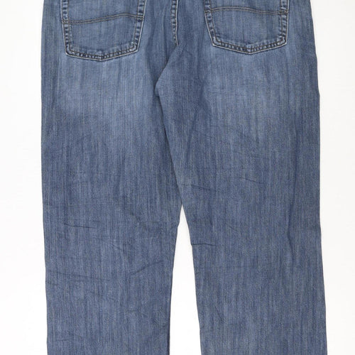 Lee Premium Select Men’s Blue Straight Leg Jeans 36x29 Cotton Denim