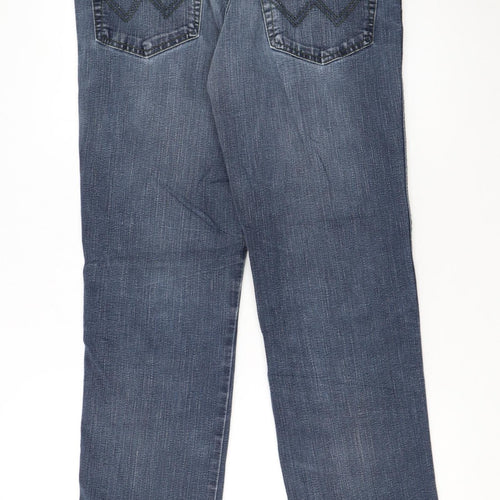 Wrangler Men's Blue Texas Stretch Straight Leg Jeans W33 L32