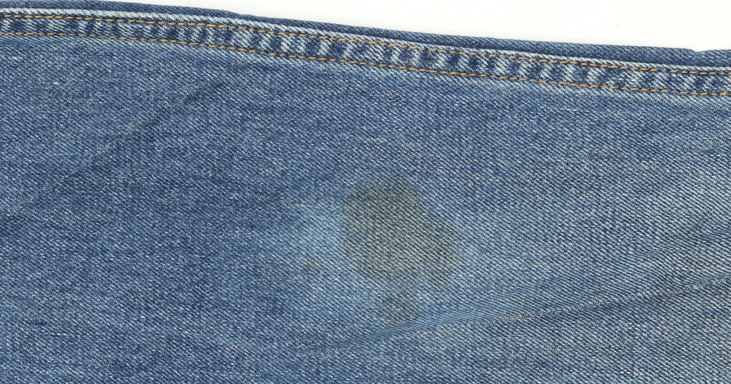 Wrangler Men's Blue Bootcut Denim Jeans W32 L32 Regular Fit