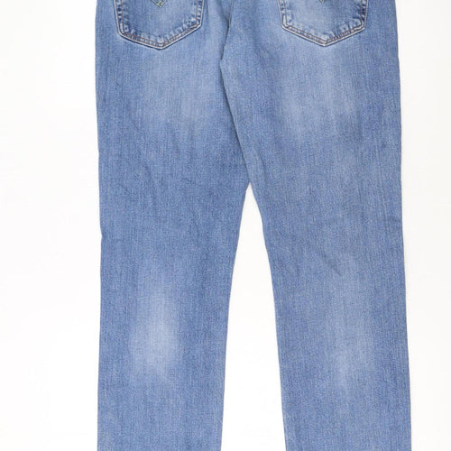 Levi's Men's Blue Regular Fit Straight Denim Jeans 34W 32L