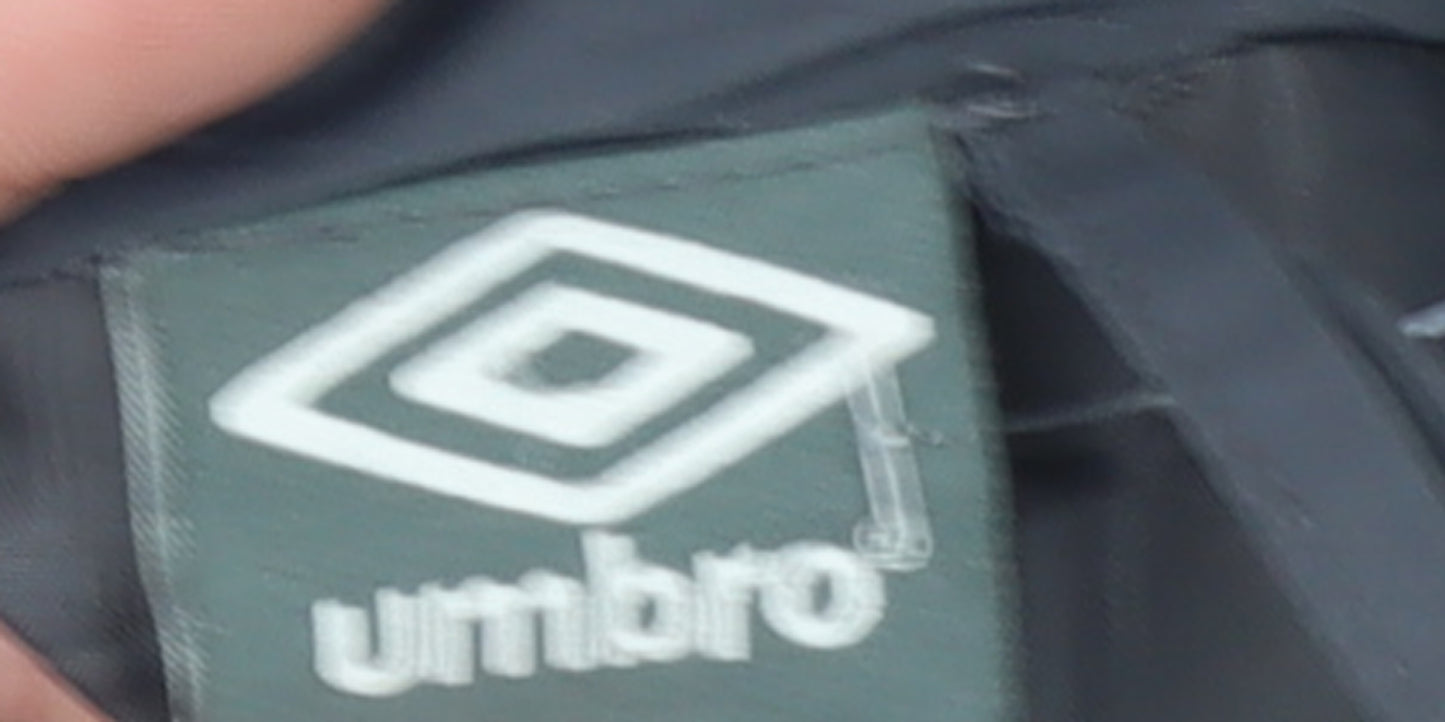 Umbro Men's Grey XL Windbreaker Activewear Jacket