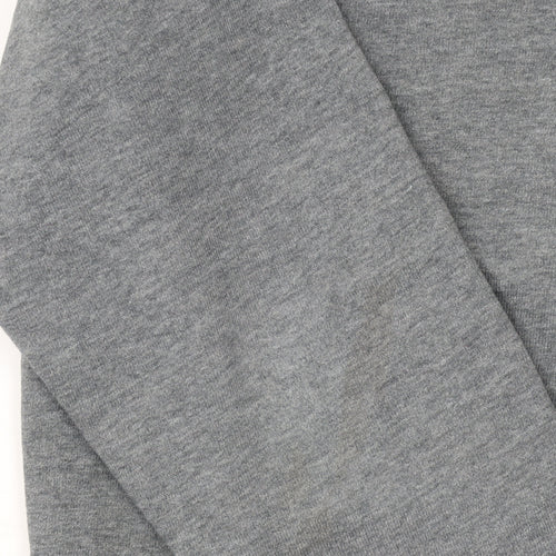 Calvin Klein Jeans Men's Grey Crew Neck Logo Sweatshirt Size S
