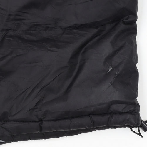 U.S. Polo Assn. Men's Black M Puffer Jacket Polyester Winter