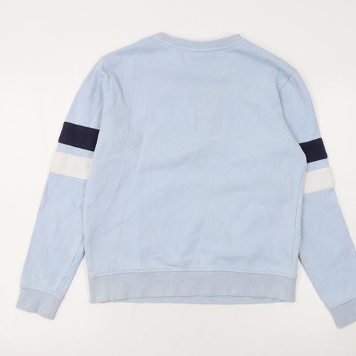 FILA Women's Light Blue Crew Neck Pullover Sweatshirt Size S