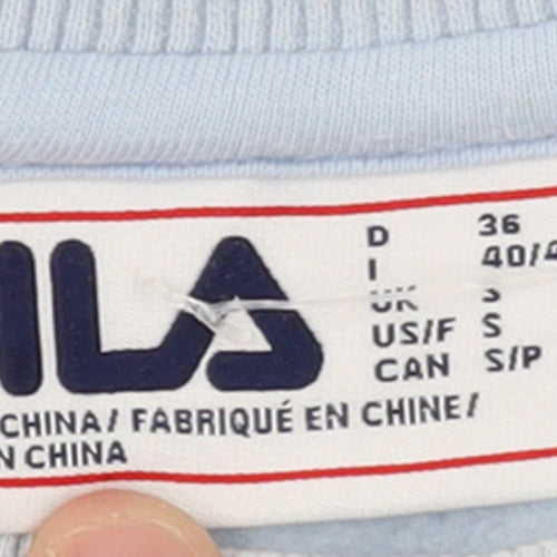 FILA Women's Light Blue Crew Neck Pullover Sweatshirt Size S