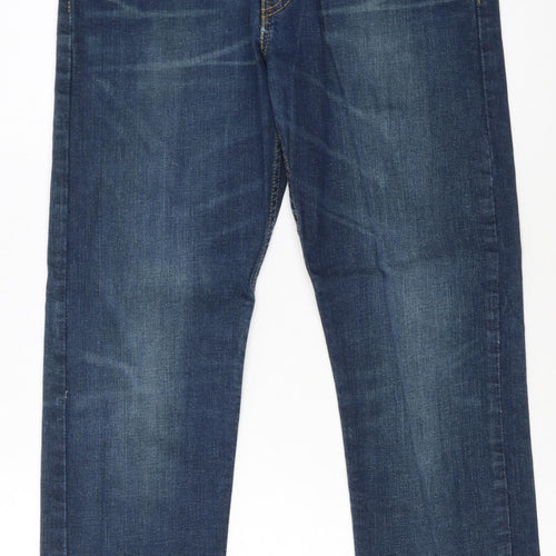 Levi's 502 Men's Blue Denim Straight Fit Jeans W32 L30