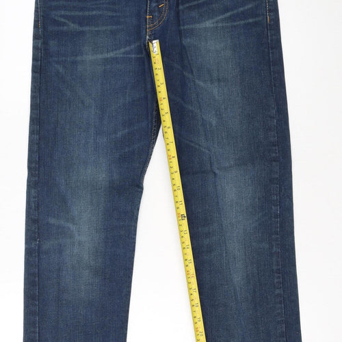 Levi's 502 Men's Blue Denim Straight Fit Jeans W32 L30