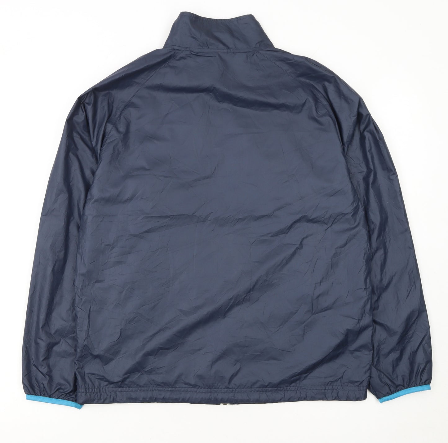 Le Coq Sportif Boys Blue Full Zip Track Jacket Size 12-13 Years