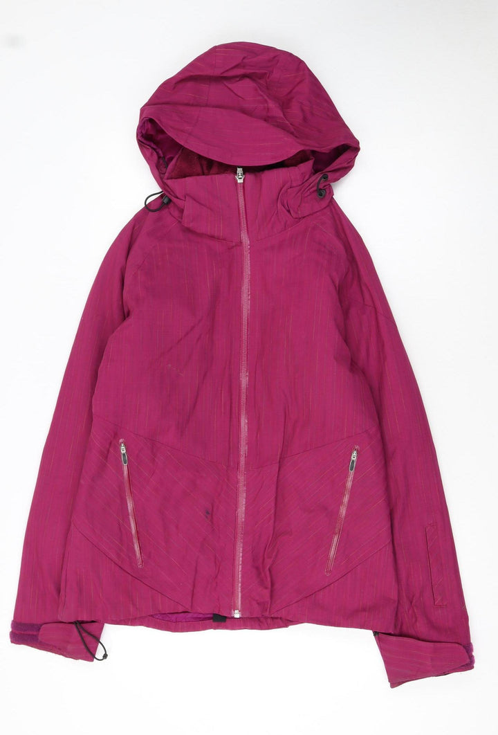 Columbia Women’s Pink Hooded Waterproof Parka Jacket Size S