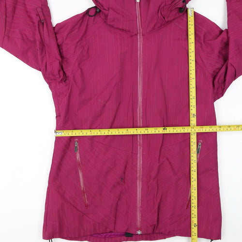 Columbia Women’s Pink Hooded Waterproof Parka Jacket Size S