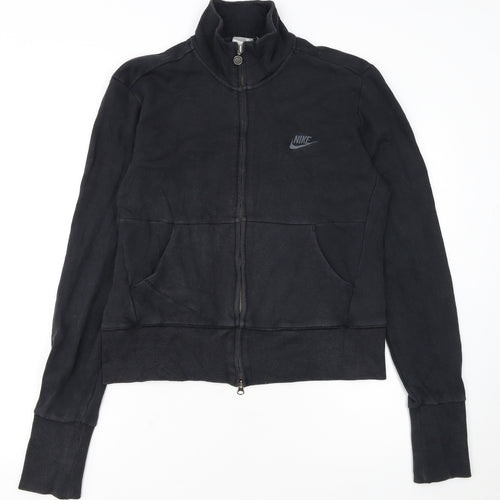 Nike Women's Black XL Track Jacket Full Zip Lightweight Activewear