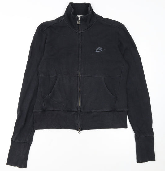Nike Women's Black XL Track Jacket Full Zip Lightweight Activewear